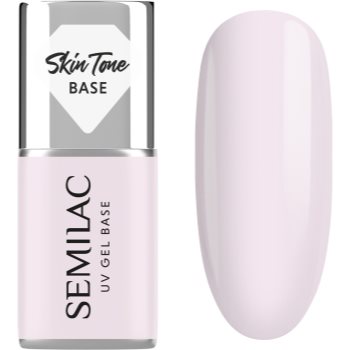 Semilac UV Gel Base Skin Tone Base baza gel pentru unghii (SEPMHXS_BREA48)