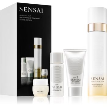 Sensai Absolute Silk Micro Mousse Treatment set cadou (perfecta pentru curatare)