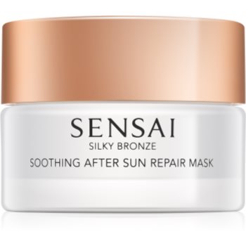 Sensai Silky Bronze Soothing After Sun Repair Mask masca calmanta si hidratanta dupa expunerea la soare