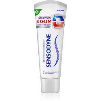 Sensodyne Sensitivity & Gum Whitening pasta de dinti pentru albire pentru a proteja dintii si gingiile