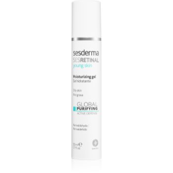 Sesderma sesretinal young skin gel regenerator și hidratant pentru ten gras