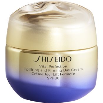 Shiseido Vital Perfection Uplifting & Firming Day Cream cremă de zi cu efect de fermitate și de lifting SPF 30 accesorii imagine noua