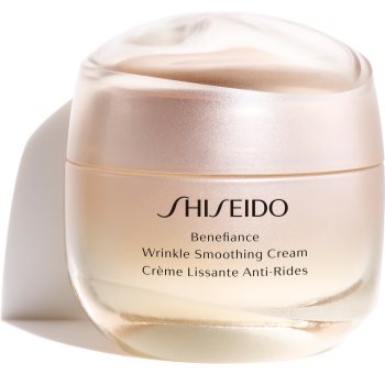 Shiseido Benefiance Wrinkle Smoothing Cream crema anti rid de zi si de noapte pentru toate tipurile de ten notino.ro