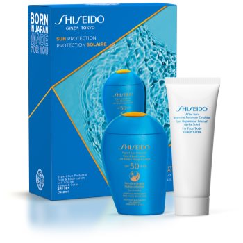 Shiseido Sun Care Expert Sun Protector Face & Body Lotion set cadou I. imagine 2021 notino.ro