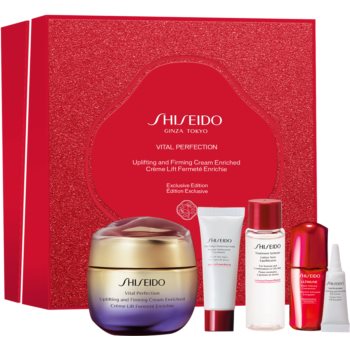 Shiseido Vital Perfection Uplifting & Firming Cream Enriched set cadou (pentru o piele perfecta)