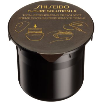 Shiseido Future Solution LX Total Regenerating Cream Soft cremă regeneratoare ușoară rezervă