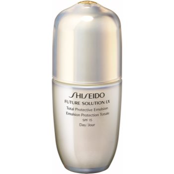 Shiseido Future Solution LX Total Protective Emulsion emulsie protectoare de zi SPF 15 notino.ro imagine noua