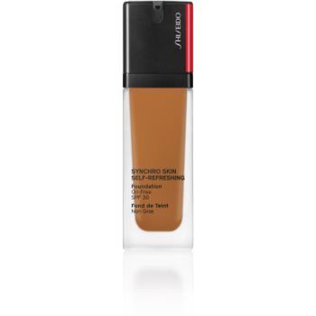 Shiseido Synchro Skin Self-Refreshing Foundation machiaj persistent SPF 30 accesorii imagine noua