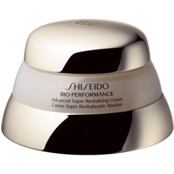 Shiseido Bio-Performance Advanced Super Revitalizing Cream crema revitalizanta si restauratoare împotriva îmbătrânirii pielii accesorii imagine noua