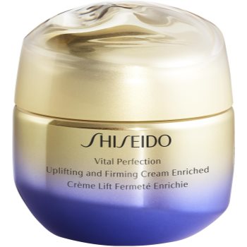 Shiseido Vital Perfection Uplifting & Firming Cream Enriched Cremă lifting pentru fermitate pentru tenul uscat
