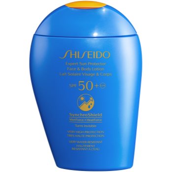 Shiseido Sun Care Expert Sun Protector Face & Body Lotion lotiune solara pentru fata si corp SPF 50+ notino.ro
