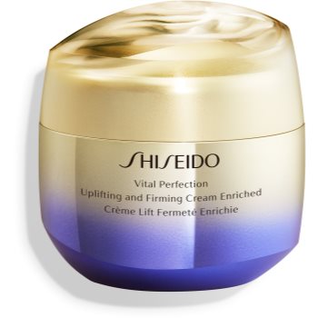 Shiseido Vital Perfection Uplifting & Firming Cream Enriched Cremă lifting pentru fermitate pentru tenul uscat notino.ro imagine noua