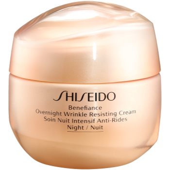 Shiseido Benefiance Overnight Wrinkle Resist Cream crema de noapte antirid accesorii imagine noua