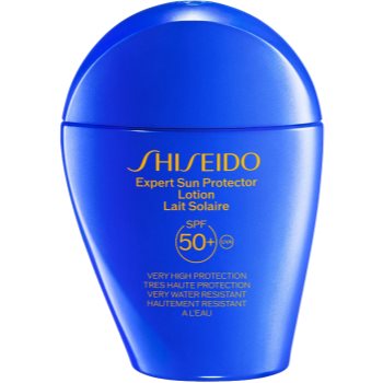 Shiseido Expert Sun Protector Lotion SPF 50+ lotiune solara pentru fata si corp SPF 50+