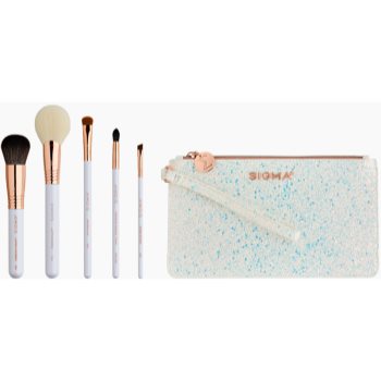 Sigma Beauty Holiday Glam Brush Set set de călătorie cu pensule