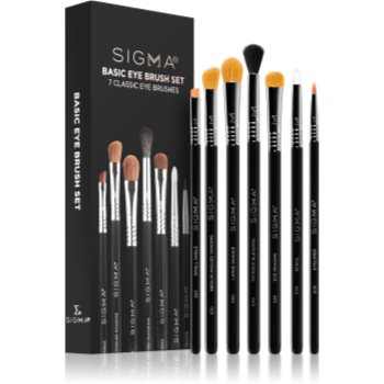Sigma Beauty Basic Eye Brush Set set perii machiaj (pentru ochi) accesorii imagine noua
