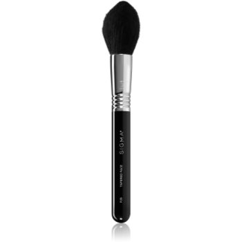 Sigma Beauty F25 Tapered Face Brush pensula pentru fardul de obraz sau bronzer accesorii imagine noua