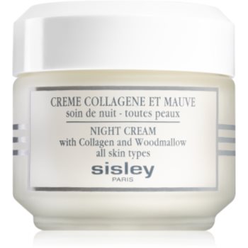 Sisley Night Cream with Collagen and Woodmallow crema de noapte pentru fermitate cu colagen notino.ro