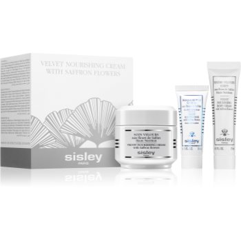 Sisley Velvet Nourishing Cream with Saffron Flowers set pentru îngrijirea pielii