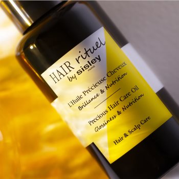 Hair Rituel by Sisley Precious Hair Care Oil Ulei parfumat pentru păr pentru un par stralucitor si catifelat