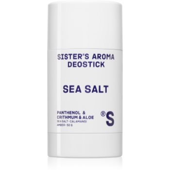 Sister's Aroma Sea Salt Deostick deodorant stick impotriva mirosului si transpiratiei