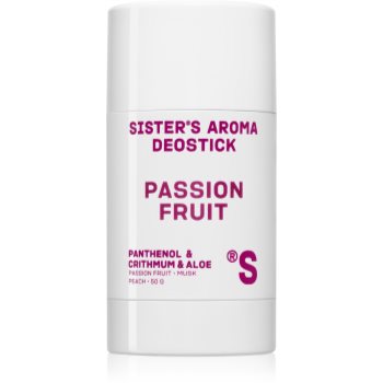 Sister's Aroma Passion Fruit Deostick deodorant stick impotriva mirosului si transpiratiei