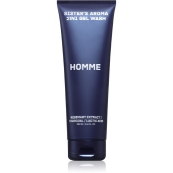 Sister's Aroma Homme Gel de duș pentru bărbați 2 in 1