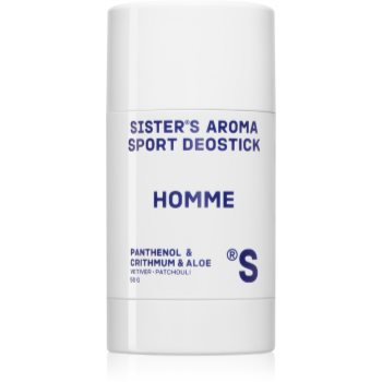 Sister's Aroma Homme Sport Deostick deodorant stick impotriva mirosului si transpiratiei