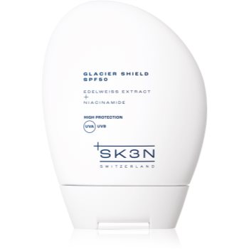 SK3N Glacier Shield SPF 50 легкий захисний флюїд SPF 50 50 мл