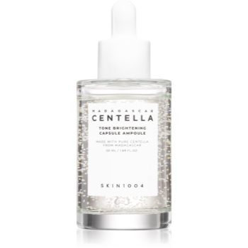 SKIN1004 Madagascar Centella Tone Brightening Capsule Ampoule ser hidratant pentru strălucirea și netezirea pielii
