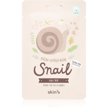 Skin79 Fresh Garden Snail mască textilă revitalizantă extract de melc