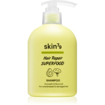 Skin79 Hair Repair Superfood Avocado & Broccoli șampon fortifiant pentru păr deteriorat