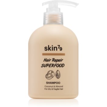 Skin79 Hair Repair Superfood Coconut & Almond șampon pentru păr uscat și fragil