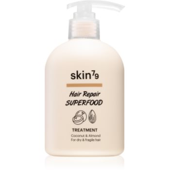 Skin79 Hair Repair Superfood Coconut & Almond balsam pentru păr uscat și fragil