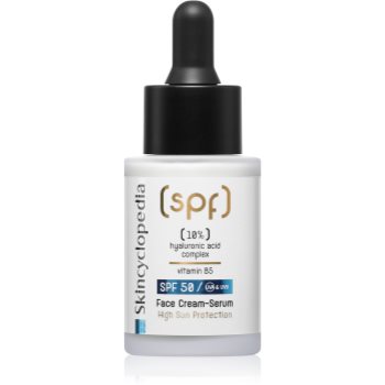 Skincyclopedia 10% Hyaluronic Acid Complex + Vitamin B5 ser crema SPF 50