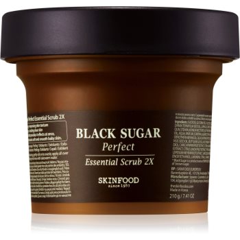 Skinfood Black Sugar Perfect exfoliant din zahăr pentru față notino.ro Cosmetice și accesorii