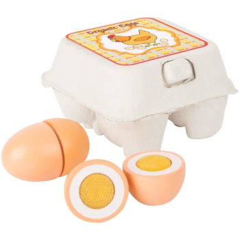 Small foot Wooden Eggs jucărie cu activități din lemn