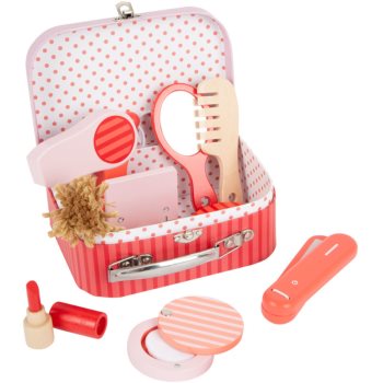 Small foot Wooden Retro Make-up in Case set de jucării din lemn