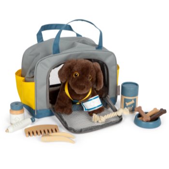 Small foot by Legler Plush Dog with Care Kit jucărie de pluș