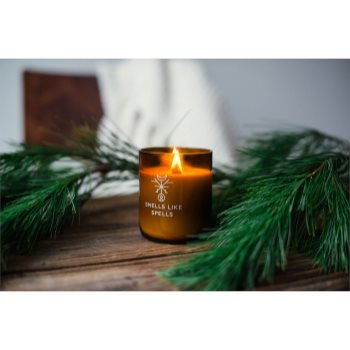 Smells Like Spells Norse Magic Odin lumânare parfumată cu fitil din lemn (focus/self-confidence)