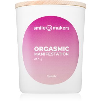 Smile Makers Orgasmic Manifestations lumânare parfumată Sweaty
