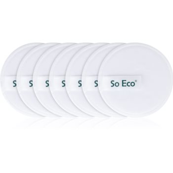So Eco Reusable Microfibre Cleansing Pads dischete demachiante pentru make-up