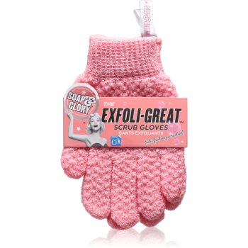  Îngrijirea corpului, Soap & Glory Exfoli-Great manusi peeling - Sellmag.ro