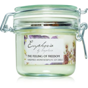 Soaphoria Euphoria lumânare parfumată parfum The Feeling of Freedom