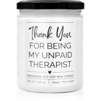 Soaphoria Thank You for Being My Unpaid Therapist lumânare parfumată