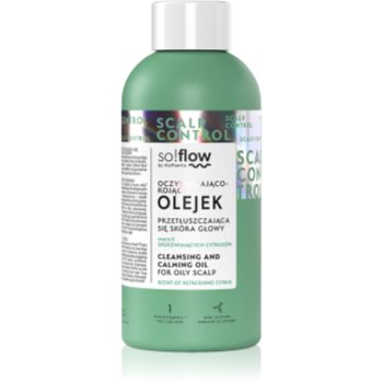  Uleiuri clasice pentru păr, so!flow Oily Scalp Cleansing and Calming Oil ulei de curatare pentru un scalp seboreic - Sellmag.ro