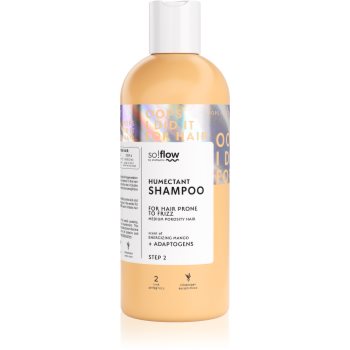 so!flow Medium Porosity Hair Humectant Shampoo sampon pentru indreptarea parului anti-electrizare