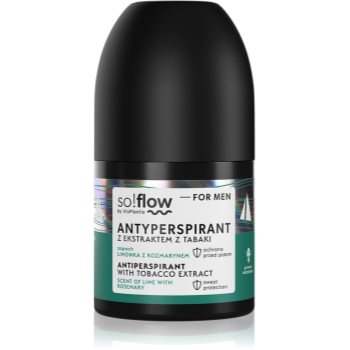 so!flow Men Antiperspirant antiperspirant roll-on pentru barbati