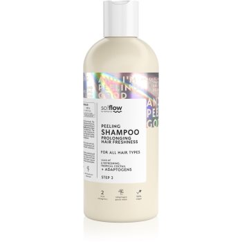 so!flow Peeling Shampoo Prolonging Hair Freshness sampon exfoliant pentru un scalp seboreic