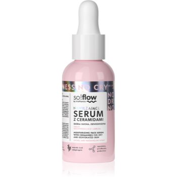 so!flow Moisturizing Face Serum With Ceramides ser facial hidratant cu ceramide